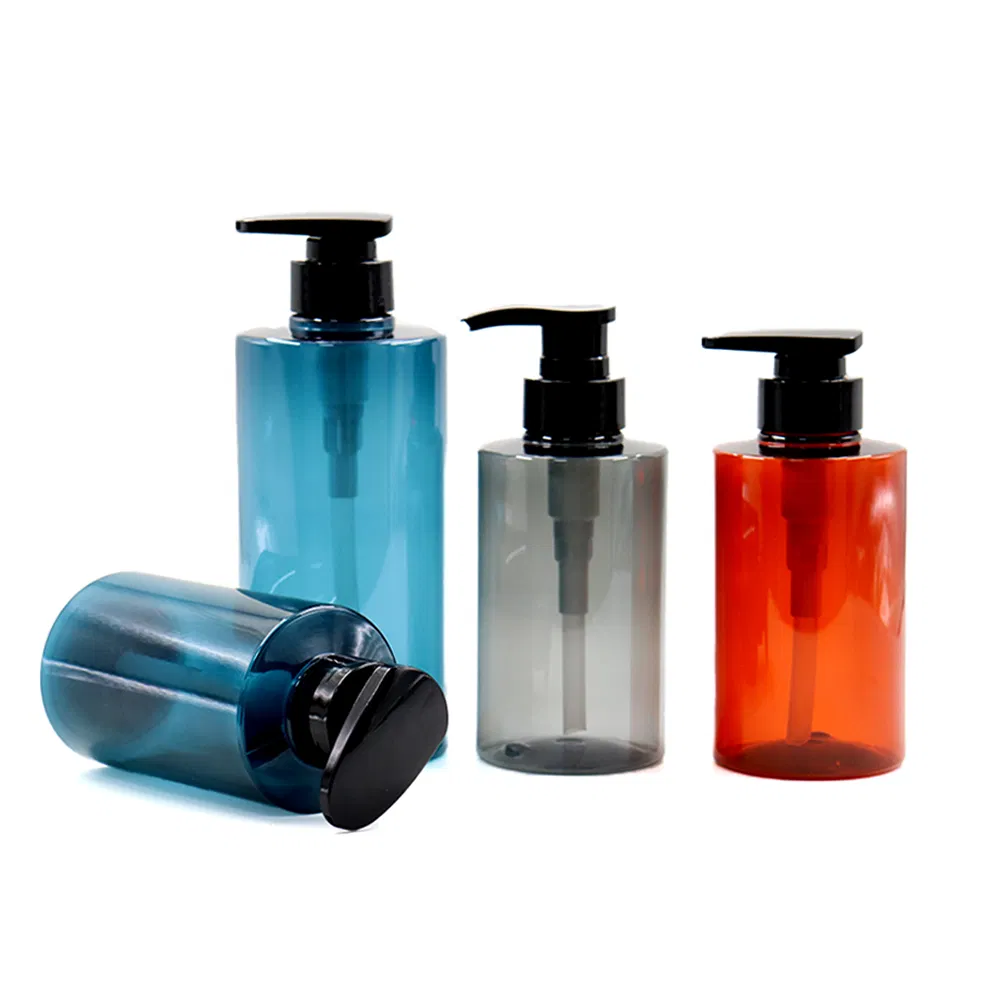 Refillable Blue Lotion Bottle