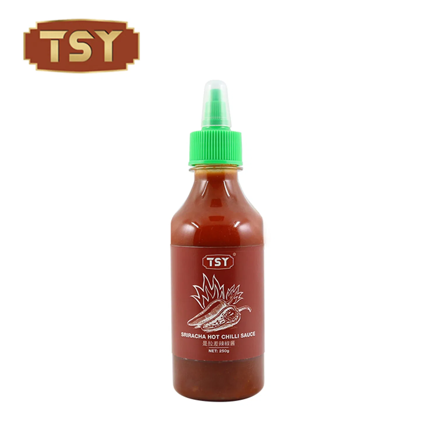 Plastic Bottle Salsa Sriracha EL Gallo Thai Sriracha Hot Chili Sauce Manufacturer