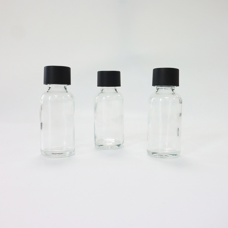 Custom Wide Mouth Water Reusable Glass Beverage Jars Containers Bottles Child Safe for Hot Cold Drink Liquid with Cr Child Resistant Proof Cr Childproof Lid Cap