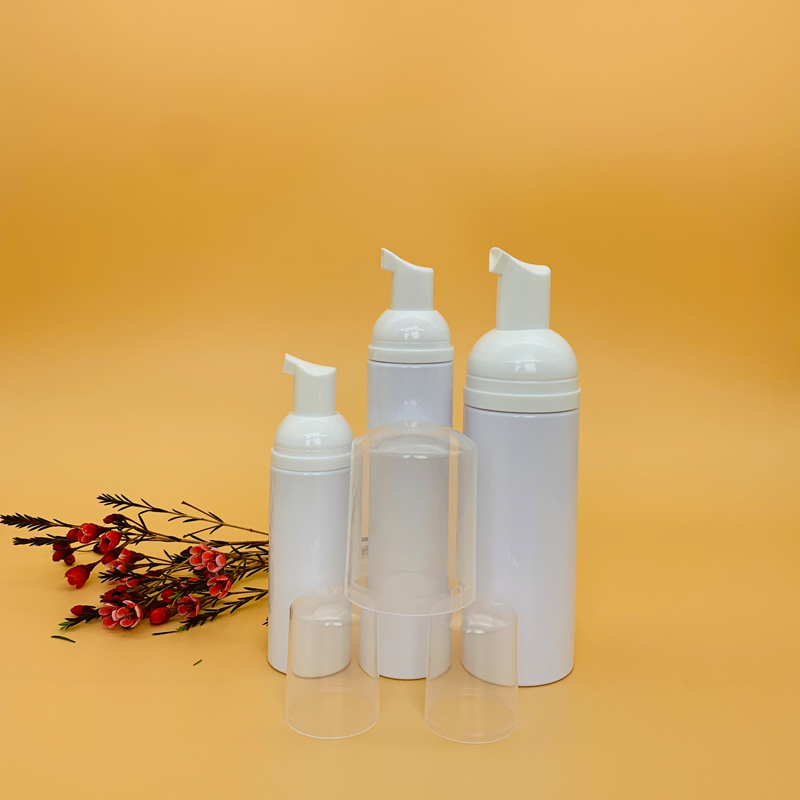 High Quality Customized Lotion Bottle Round Cosmetic Pet Foam Pump Bottle