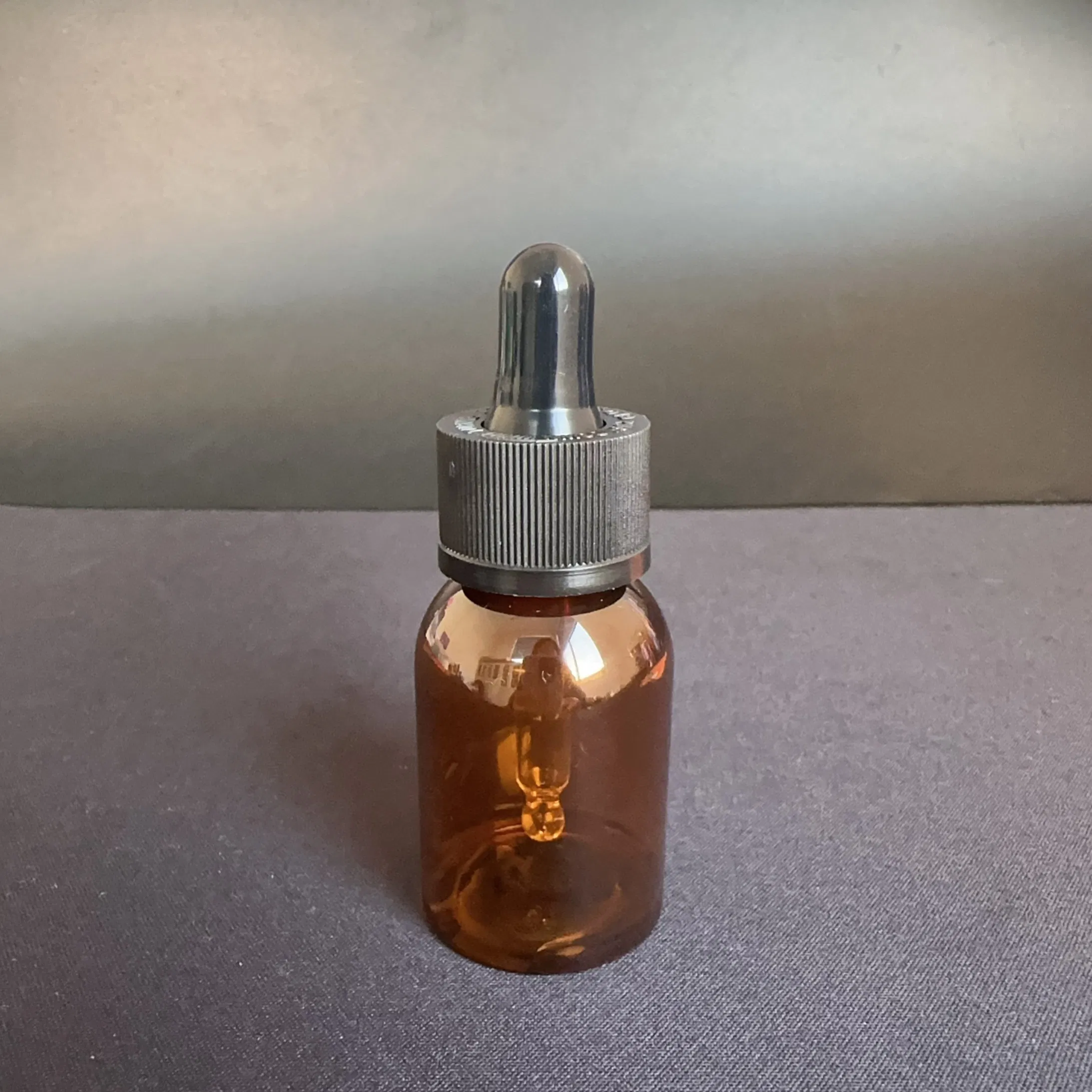 1oz Empty Amber Plastic Pet Dropper Bottle Plastic Bottle with CRC Dropper 30ml Plastic Dropper Bottle for Medication, Essential Oils, Chemicals, Perfumes