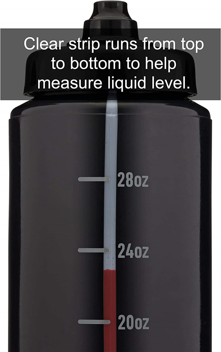 BPA Free Sports Bottle Gym Plastic Squeeze Custom Branding 32oz Bike Water