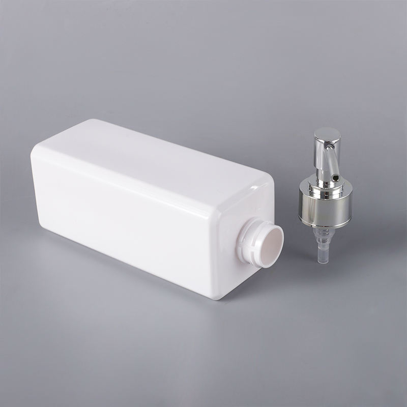 Empty White Plastic Squeeze Hair Oil Applicator Bottle Refillable Cosmetic Container