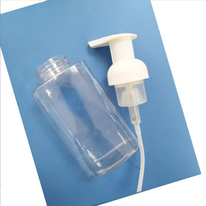 250ml Refillable PCR Plastic Cosmetic Mousse Soap Dispenser Foamer Bottles