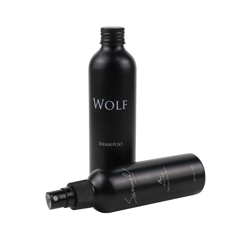 Aluminum Shampoo Bottle