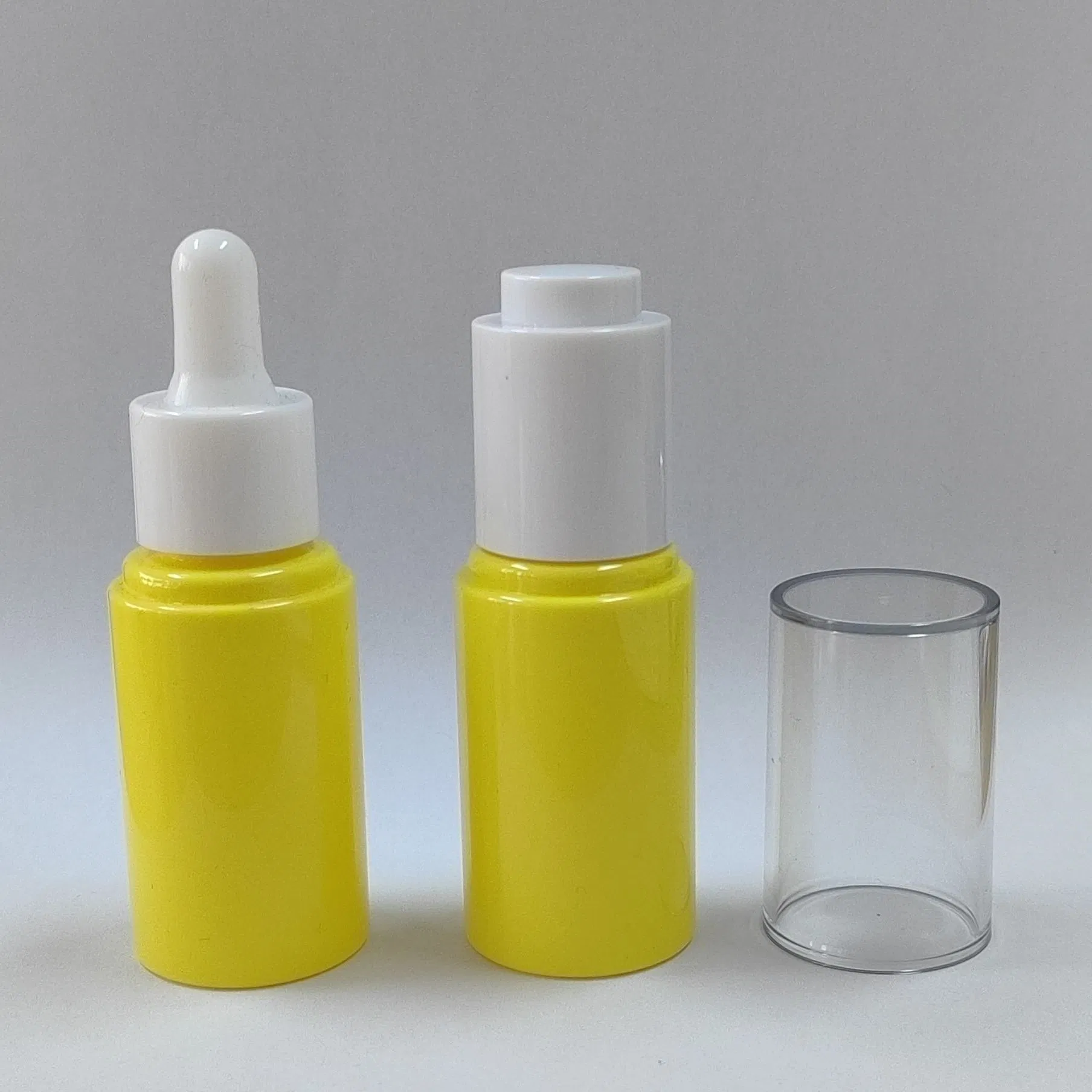 Premium Quality 30ml Yellow Plastic Dropper Bottle with Pipette