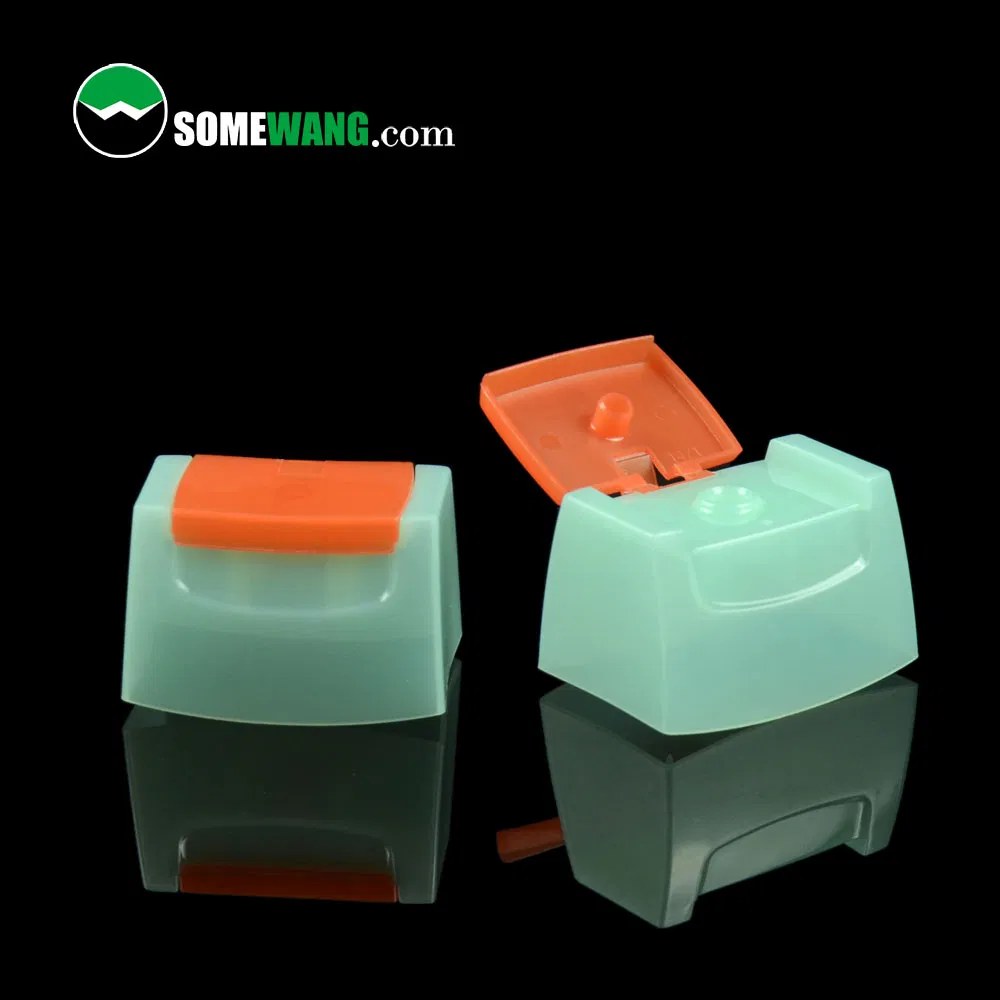 20mm Recycled Plastic Cosmetic Empty Conditioner Soft Squeeze Shampoo Bottle with Flip Top Double Colors Cap Lids Packaging OEM