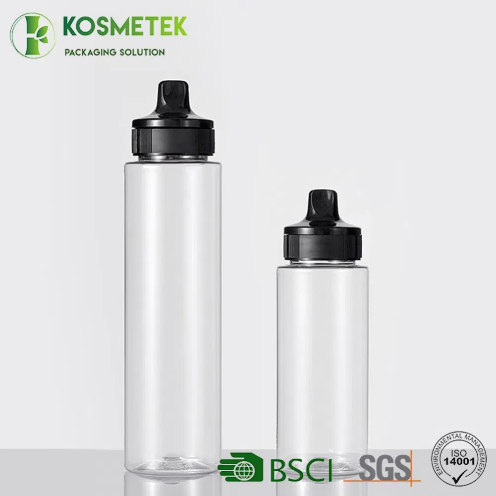 China Direct Reusable Squeeze Sauce Plastic Pet Bottle for Kitchen