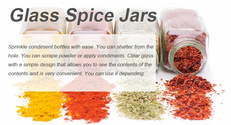 Seasoning Spice Jars