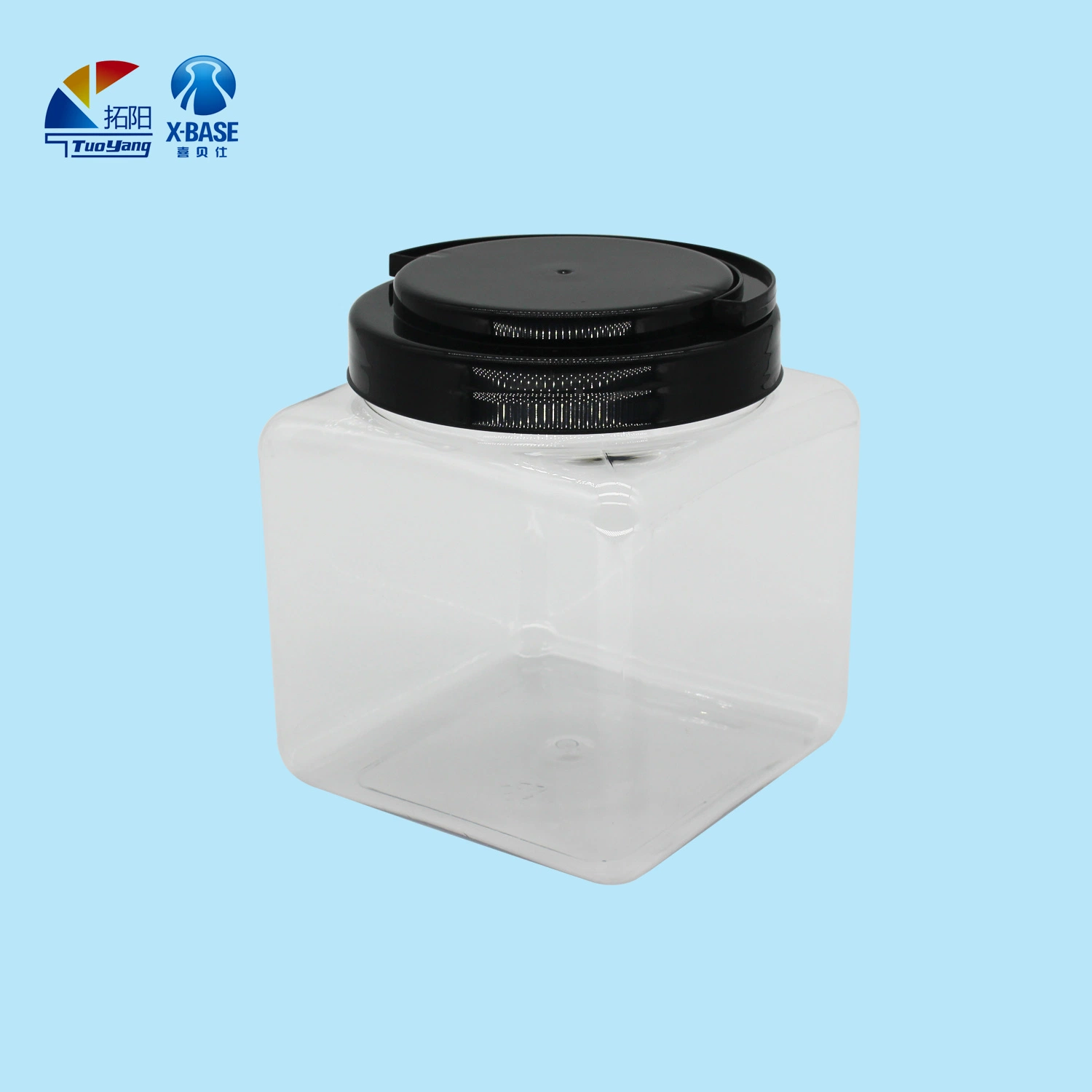 Transparent Pet Plastic Bottle Food Grade Packaging Container Custom Capacity Jar