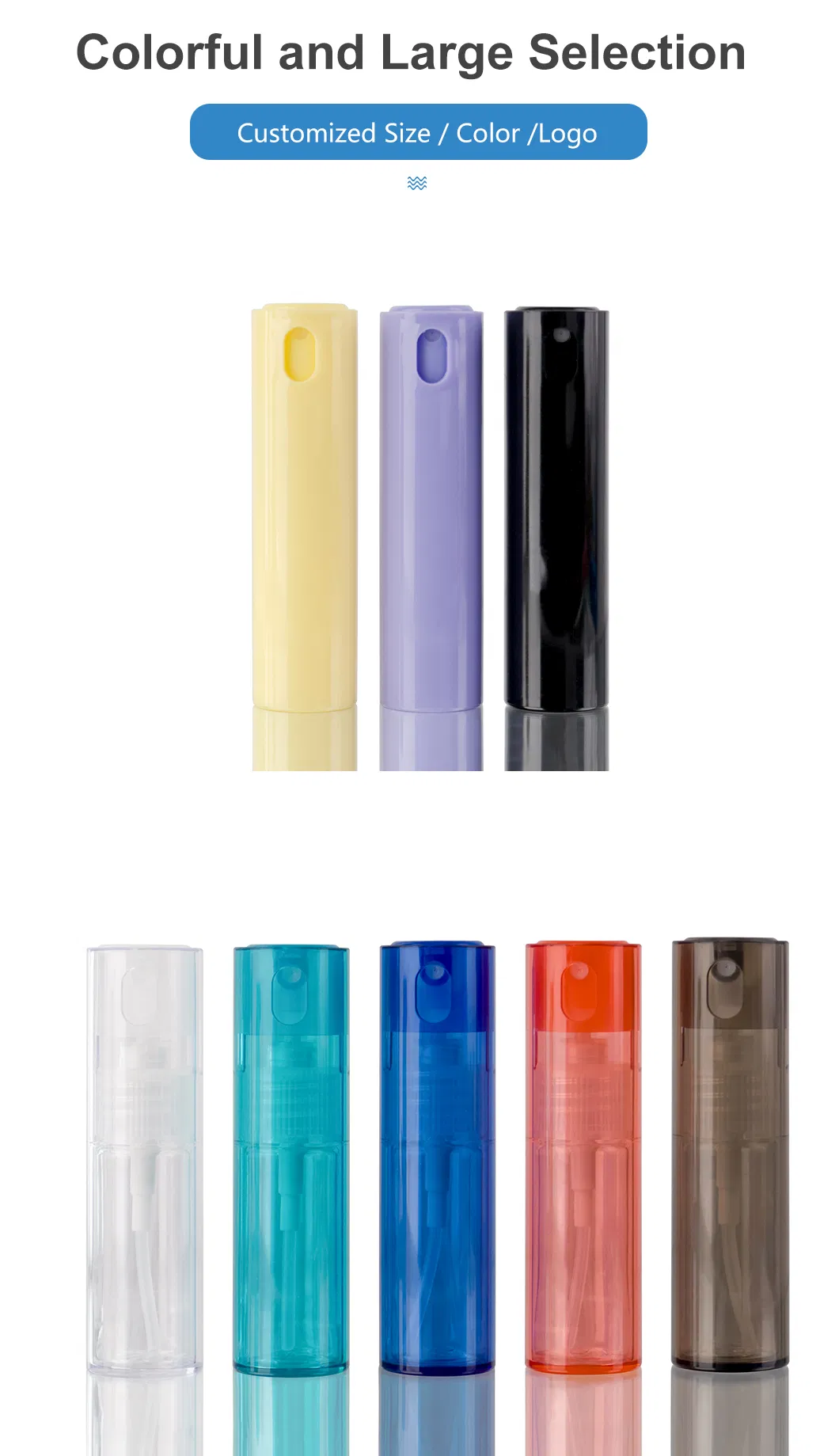 10ml Reusable Plastic Spray Bottle 7