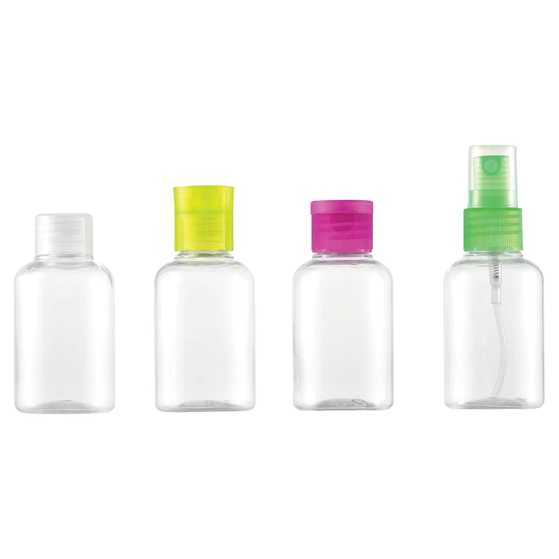 50ml/100ml Pet Plastic Container Bathroom Conditioner Storage Reusable Liquid Bottle