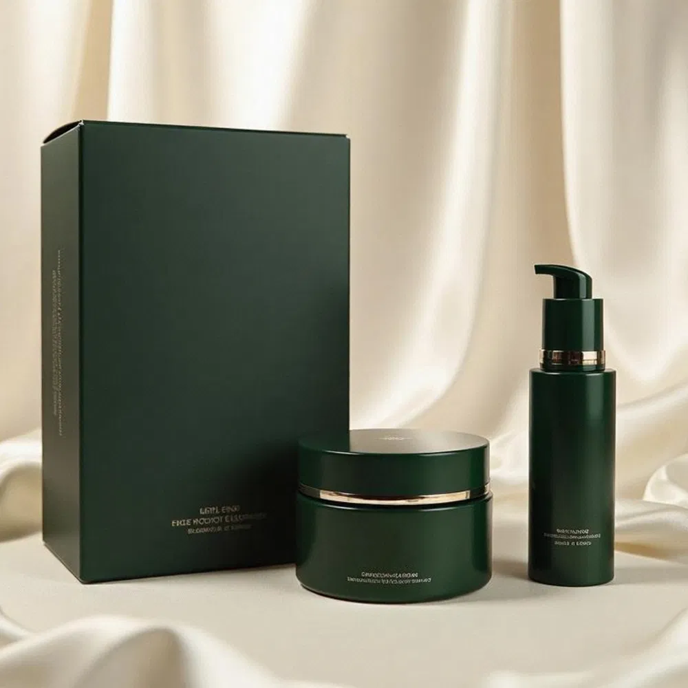 Plastic Custom Cosmetic Skincare Bottles Cap for Body Lotion Design Logo