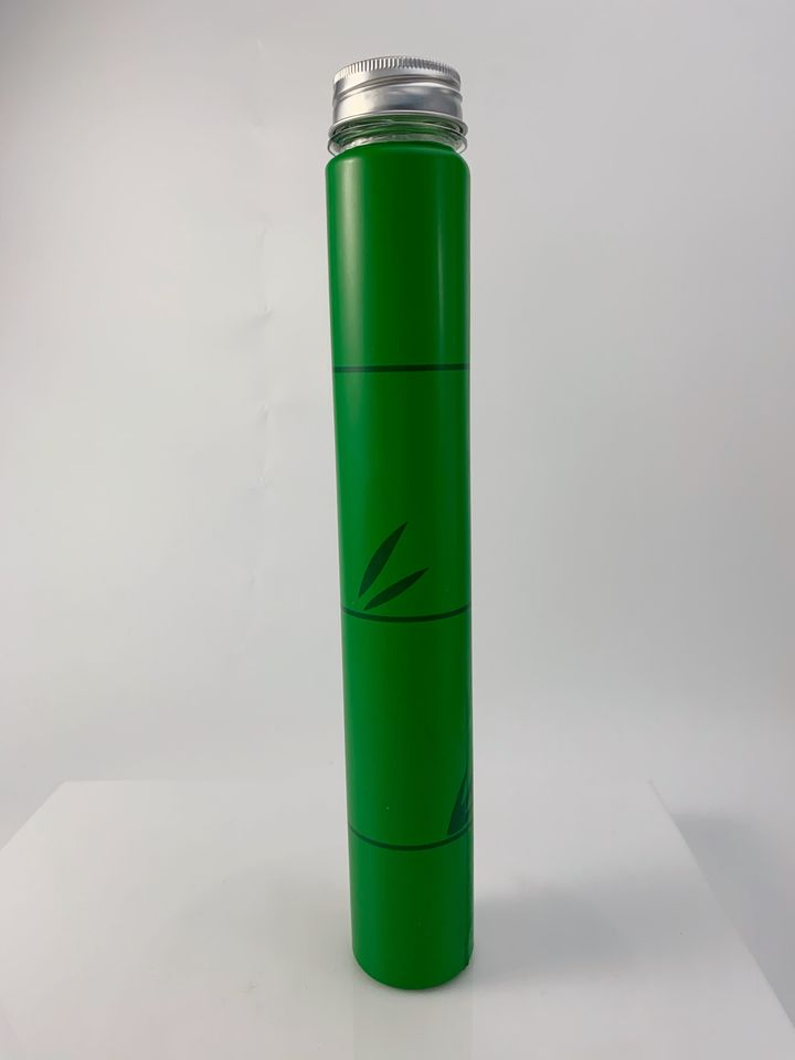 Disposable Food Grade Flat Bottom Tube Cylindrical Milk Tea Pet Plastic Bottle