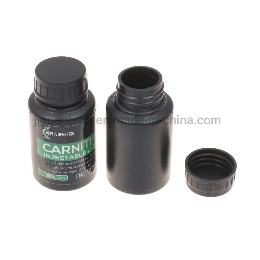 Black Plastic Bottle