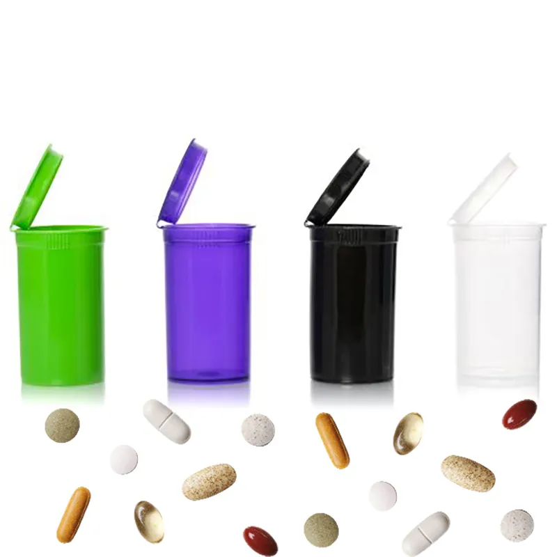 Pop Top Vials Packaging