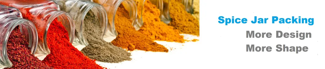 Plastic Spice Jars Seasoning Pepper Shaker Bottle