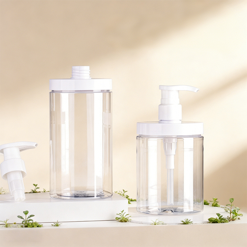 Customized Cosmetic Packaging Pet 500/1000ml Cleansing Lotion Bottle/Shower Gel Bottle/Lotion Pump Bottle