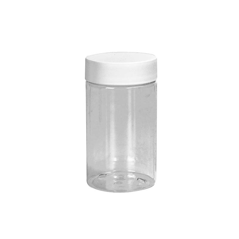 Factory Price 8oz Food Grade Wide Mouth Child Resistant Pet Pill Plastic Jar with Screw Lid