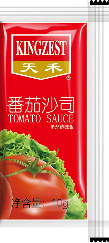 Bulk Tomato Ketchup Clear Sachet Ketchup Container Plastic Tomato Sauce Bottle Concentration
