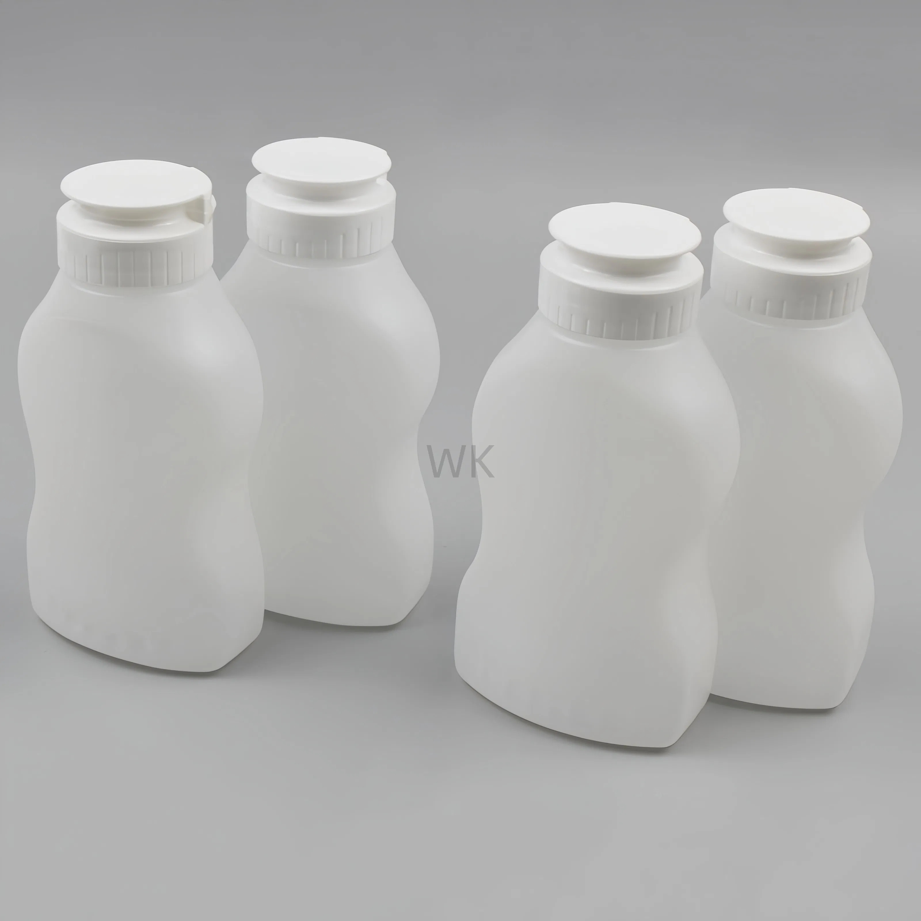 HDPE Sauce Bottle Plastic Squeeze Bottle for Ketchup