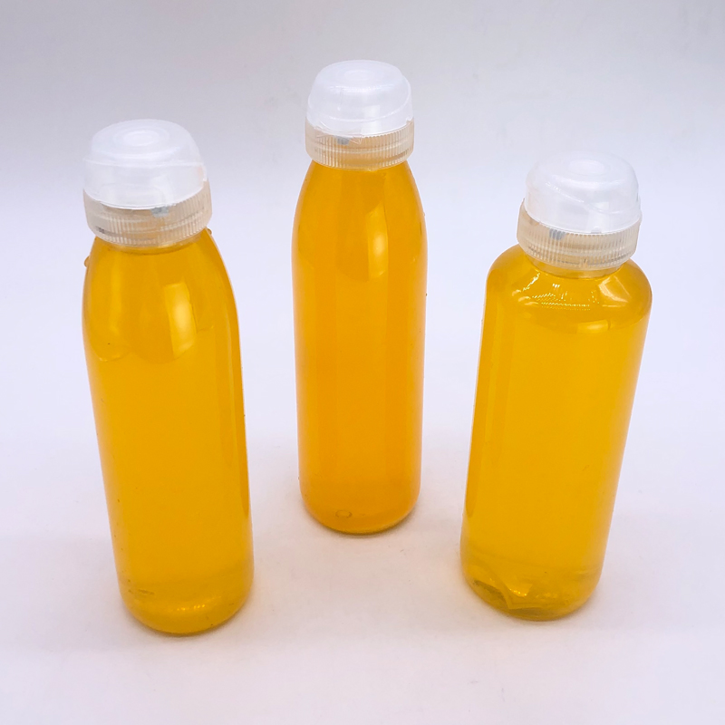 250ml 350ml 720ml Free Samples BPA Free Food Grade Ketchup Bottles Pet Plastic Squeeze Honey Bottles with Flip Custom La Top Cap