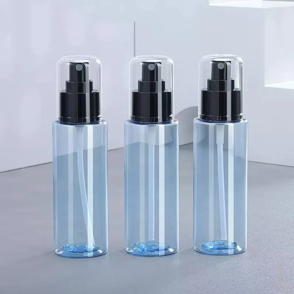 in-Stock Pet Plastic Spray Bottles (Factory Supply) - 100ml Fine Mist Empty Refill Bottles for Toner, Cosmetics, Skincare Products &amp; Hydrosol