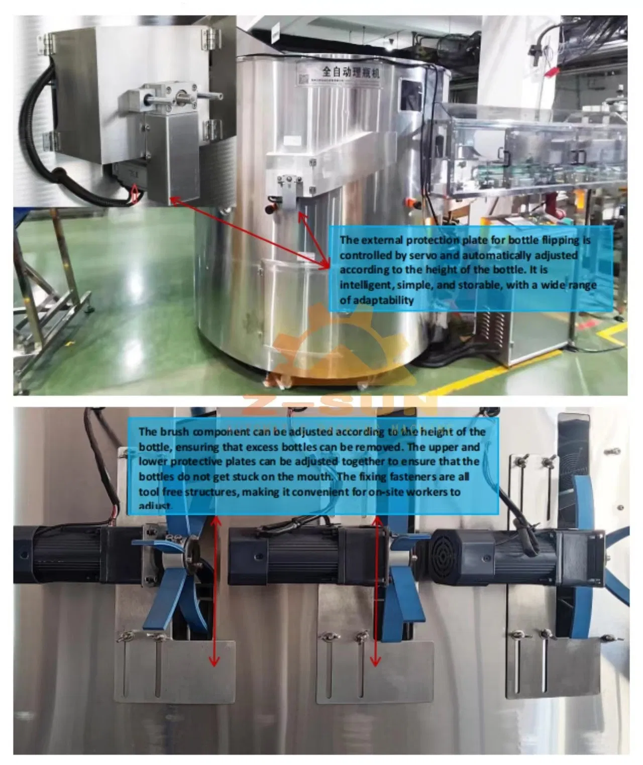 Automaticpet HDPE PC PP Plastic Bottle High Speed Bottle Sorting Machine