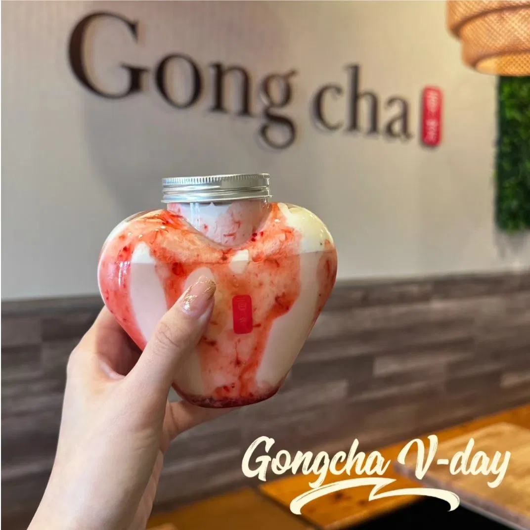 Souvenir Gifts Promotion Custom 500ml Pet Liquid Bubble Tea Milk Plastic Bottle