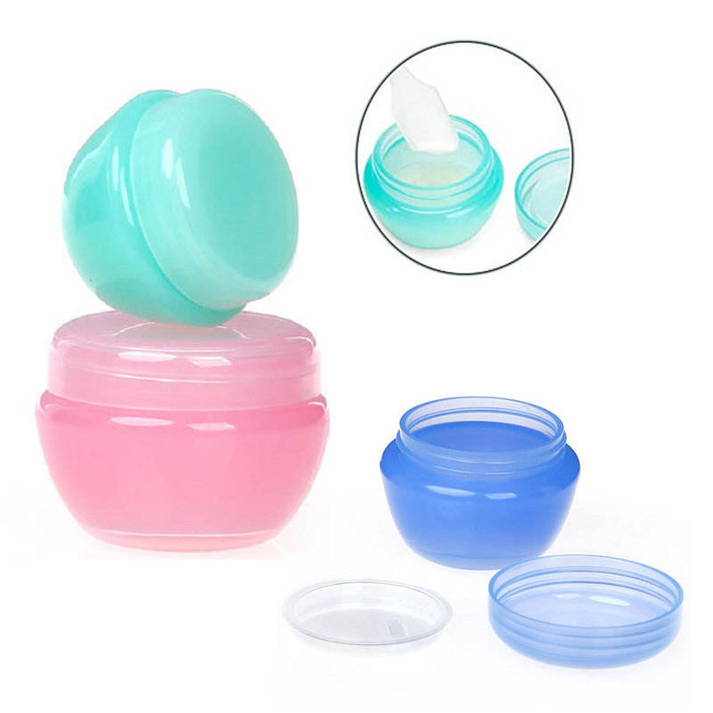 Empty Travel Size Reusable Leak-Proof Travel-Friendly Silicone Bottle Set with Toiletry Bag Plastic Cream Bottle for Lotion and Liquid
