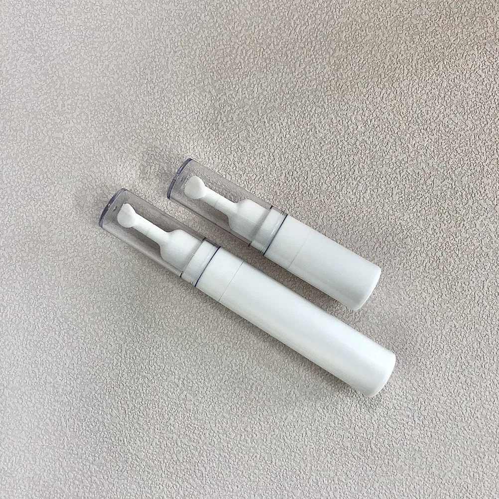 Luxury Compact Leak Proof Eye Cream Refillable Vacuum Pump Travel Skincare Plastic Airless Bottle