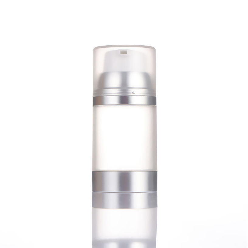 Skincare Line Packaging Plastic Refillable 120ml Airless Cosmetic Bottle Lotion Bottle