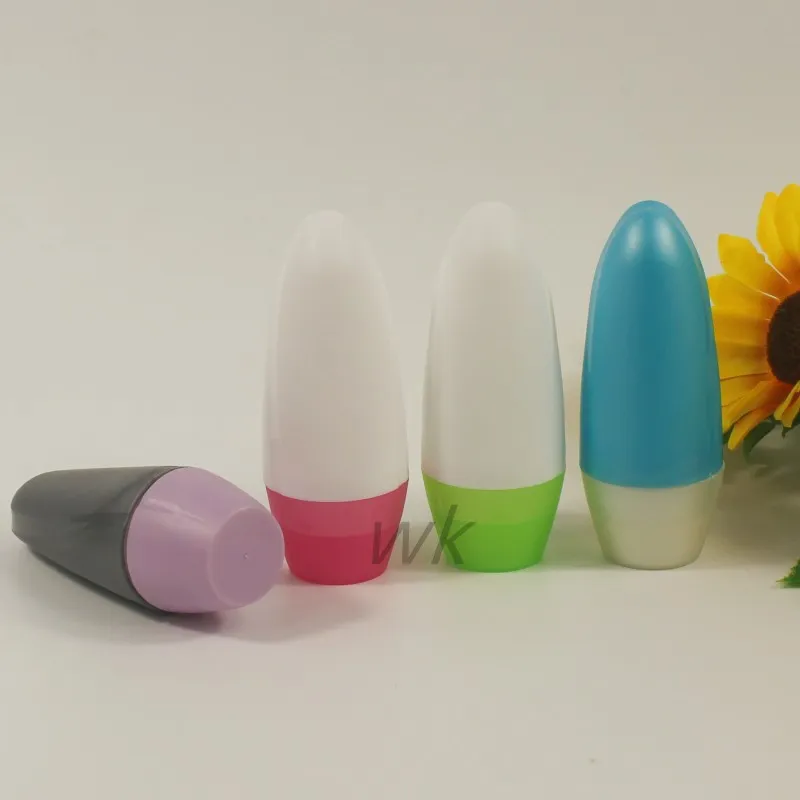 Upside down roll on bottle