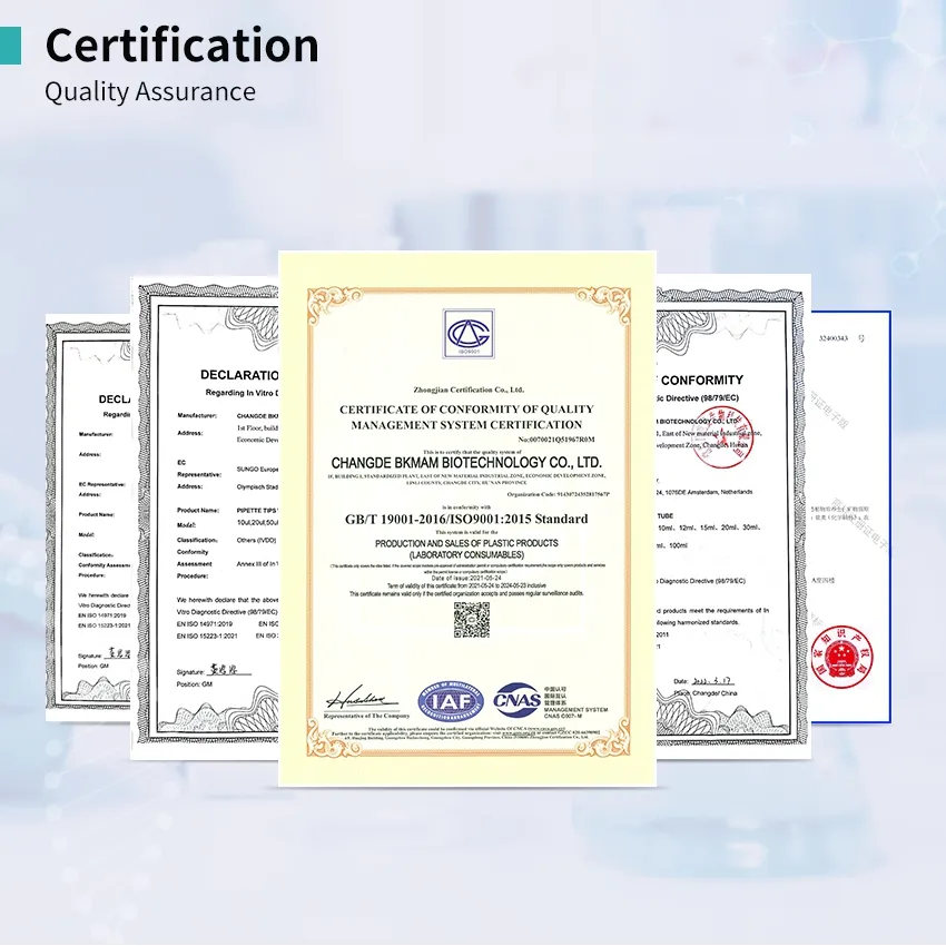 Certification