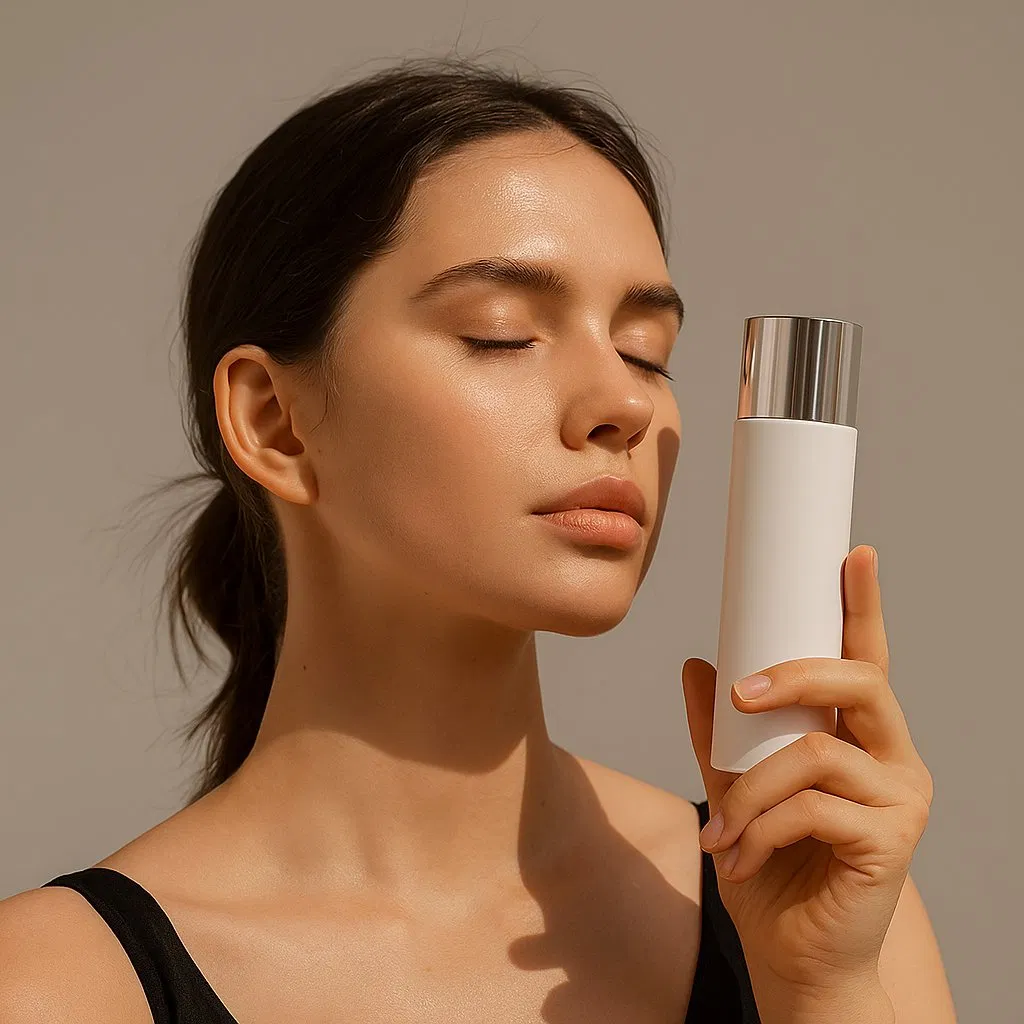 150ml Thick PETG Silvery Lid Custom Logo Empty Plastic Lotion Cosmetic Bottles