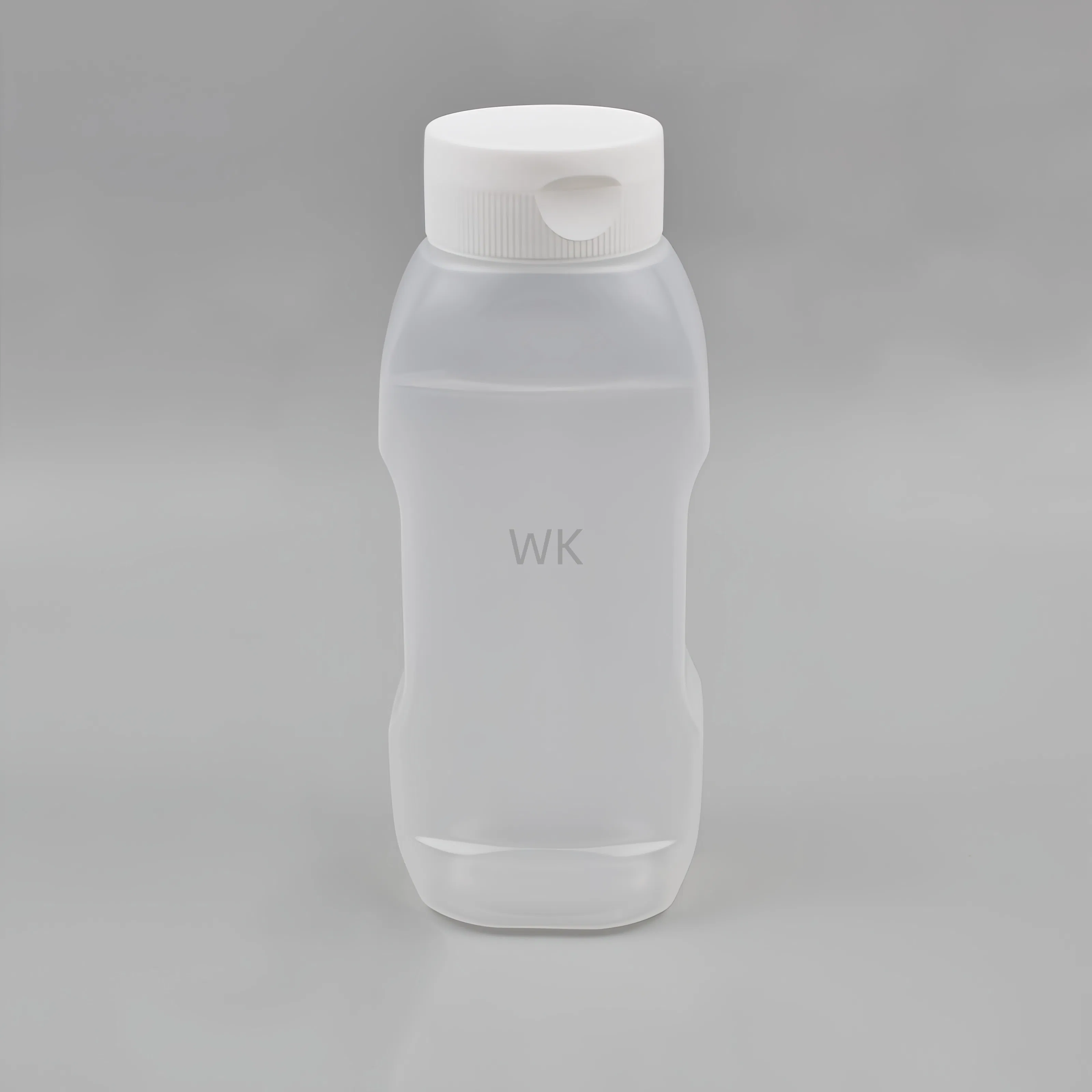 500ml PE Sauce Bottle Food Level Plastic Honey Bottle with Flip Top Cap