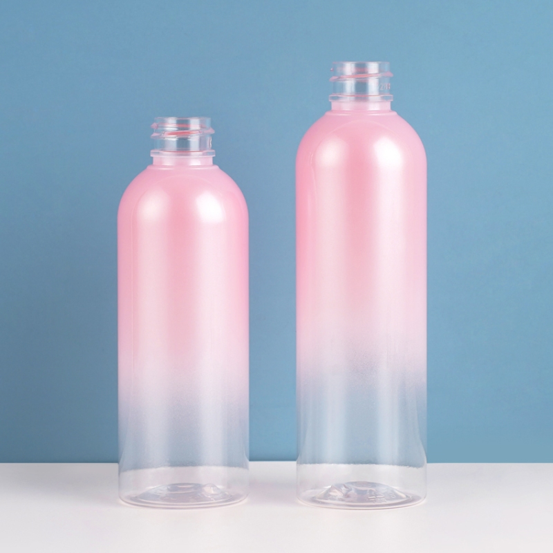 60ml 80ml 120ml Empty Cosmetic Container Pet Round Spray Fine Mist Plastic Pump Sprayers Container Travel Perfumes Toner Bottle