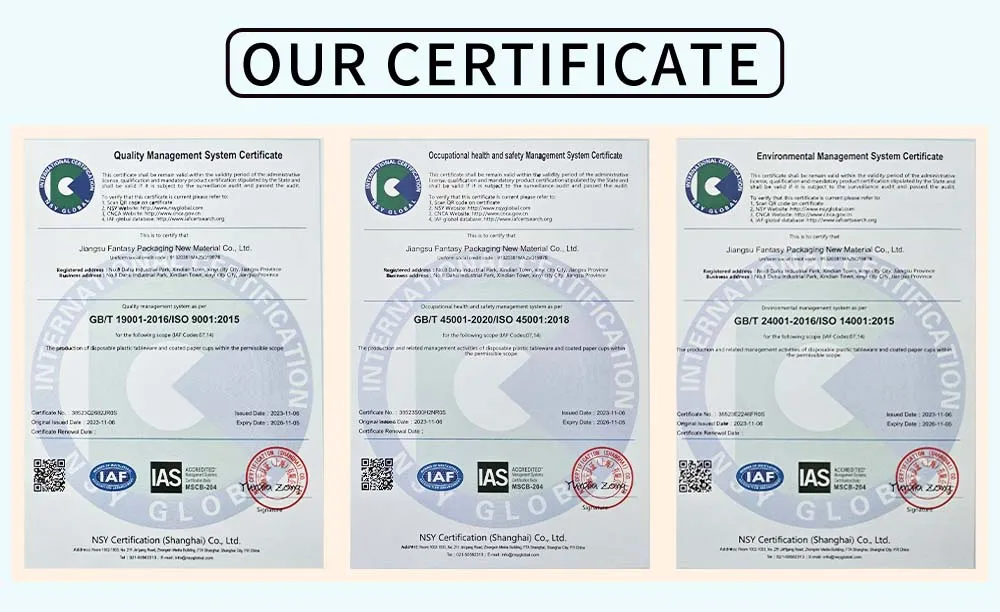 Certifications