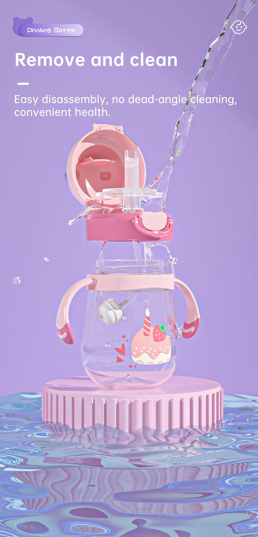 Baby Sippy Water Bottle 4