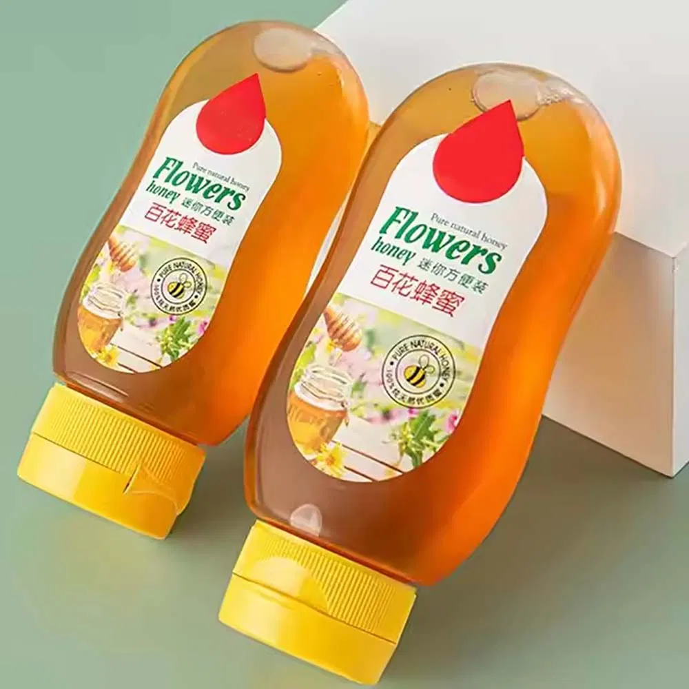Wholesale Plastic Cooking Oil Honey Squeeze Packaging Bottle Condiment Mixture Custom