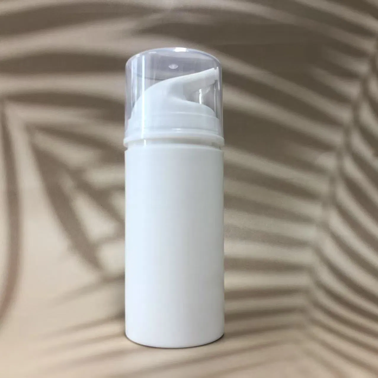 White Soft Spout Clear Cap Leak Proof Hygienic Travel Makeup Skincare Empty Plastic Airless Bottle
