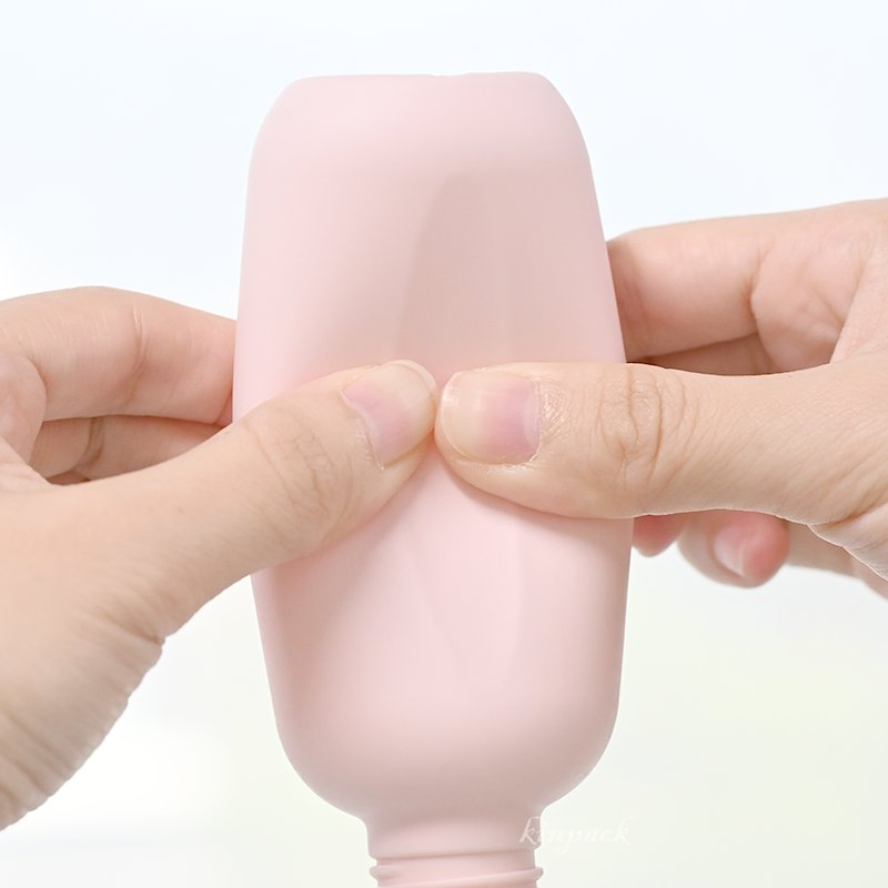 Kinpack Wholesale Squeeze 60ml 80ml 100ml 120ml Dispensing Storage Plastic PE Bottle with Plastic Cap