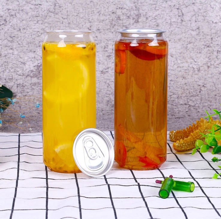 350ml 500ml Milk Tea Beverage Bottle Disposable Pet Milk Tea Bottle