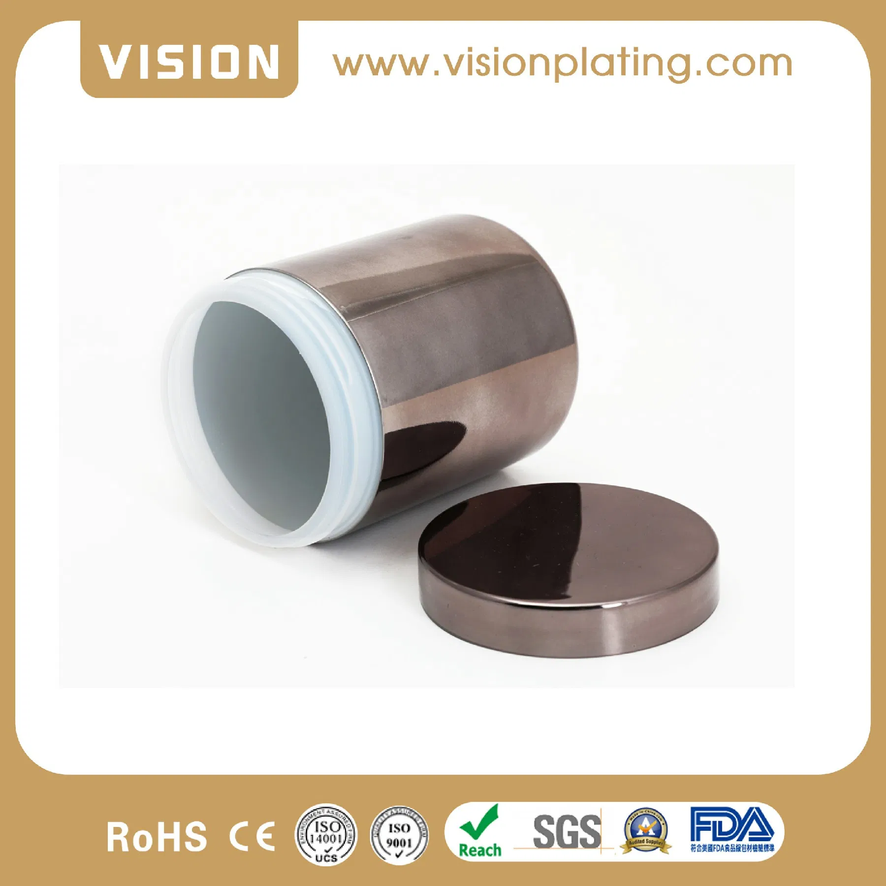 Round Plastic Medical Packing Bottle for Protein Powder Custom Size HDPE Round Bottle