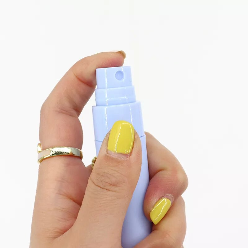 Empty Refillable Perfume Hand Sanitizer 5ml 8ml 10ml Pen Shape Travel Size Plastic Spray Bottle