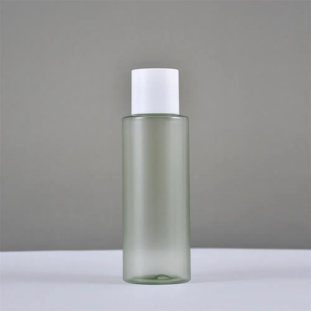 Pet Cosmetic Face Toner Bottle Transparent Plastic Essential Oil Body Lotion Bottles with Screw Lid
