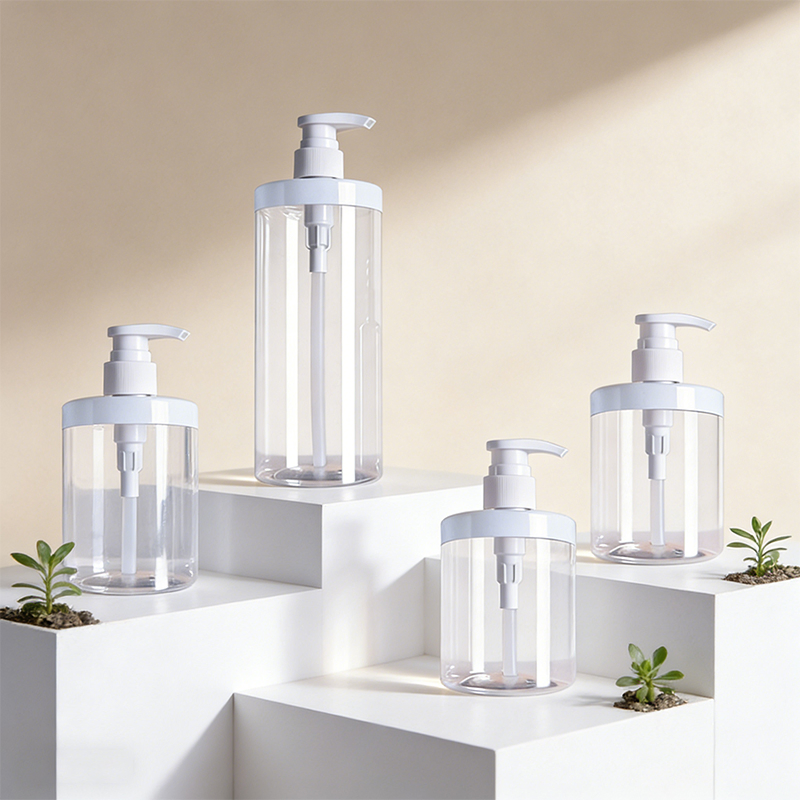 Customized Cosmetic Packaging Pet 500/1000ml Cleansing Lotion Bottle/Shower Gel Bottle/Lotion Pump Bottle