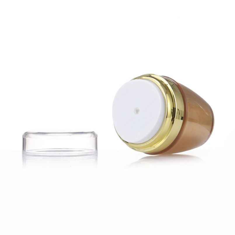 30g Luxury Acrylic Plastic Airless Cream Jar Lotion Bottle for Cosmetic Packaging Container