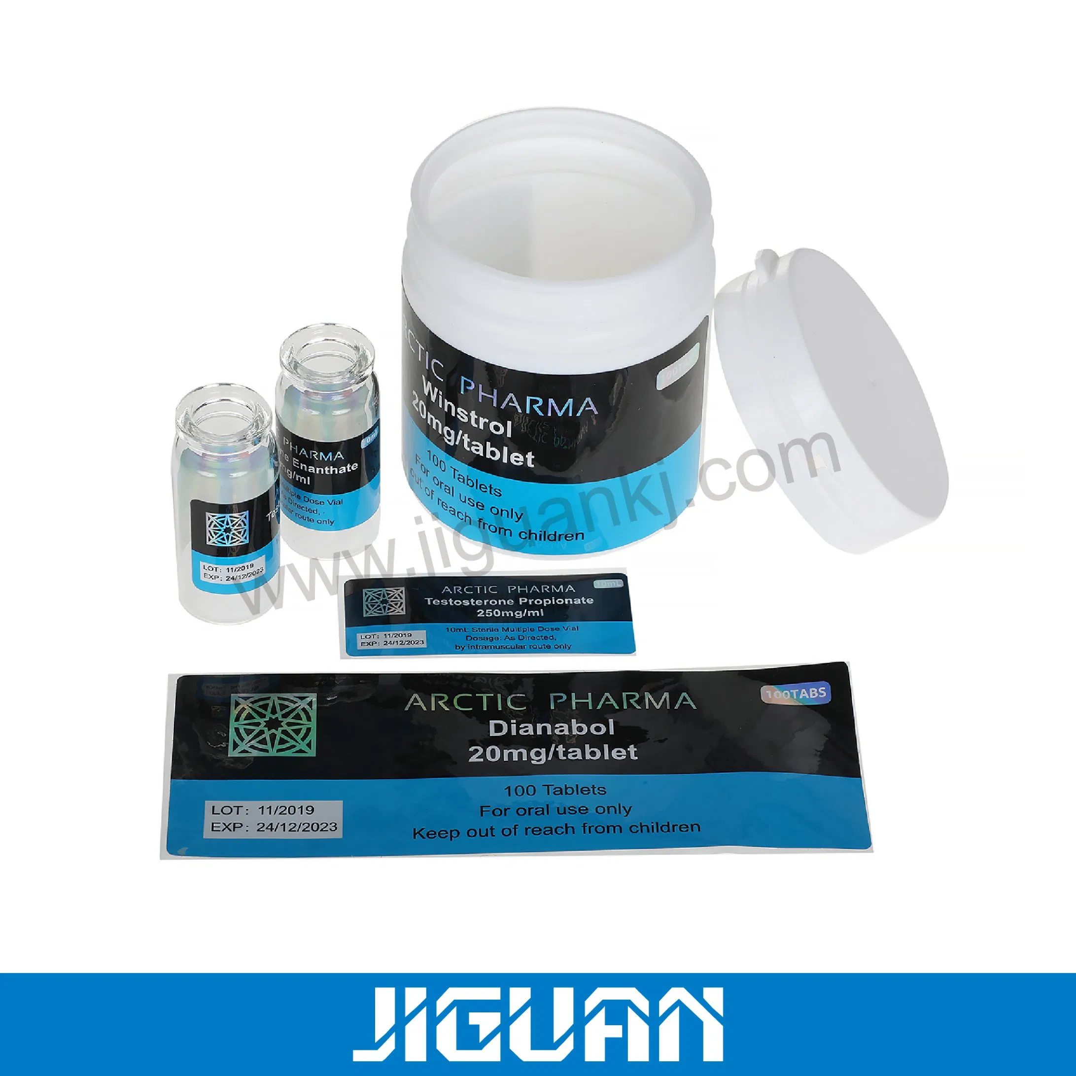 Plastic Packaging Childrenproof Pet HDPE White Clear Black 15ml/20ml/30ml/100ml Plastic Bottle