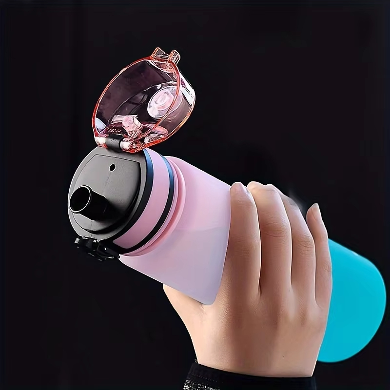 Liter Large Capacity Sports Water Bottle Leak Proof Colorful Plastic Cup Drinking Outdoor Travel Portable Gym Fitness Jugs